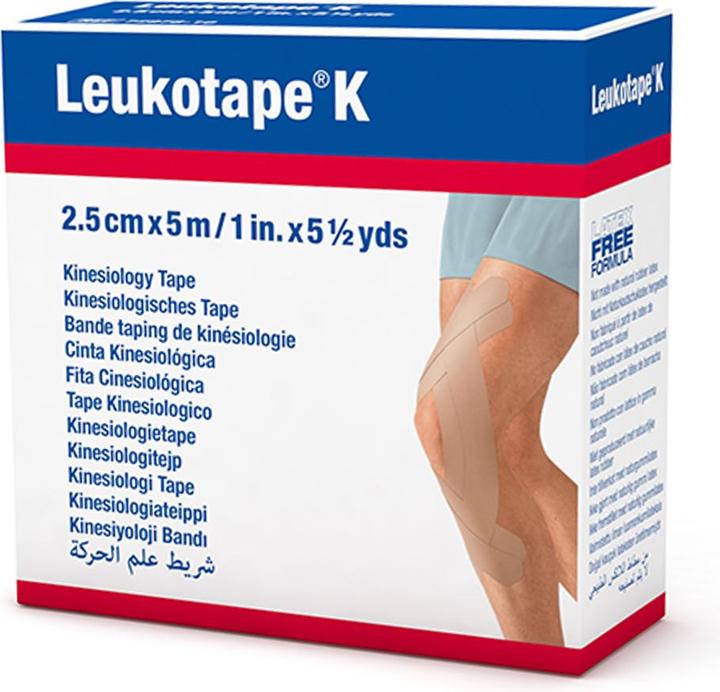 Actual product image BSN K plaster bandage 5mx2.5cm skin color (5 m)