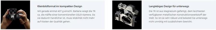Produktbild Sony Alpha a7R Body (36.40 Mpx, Vollformat)
