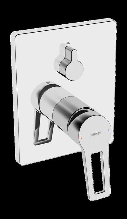 Produktbild Hansa world of office HANSABLUEBOX Funktionseinheit mit Dekorset zu HANSATWIST Einhand-Wannen