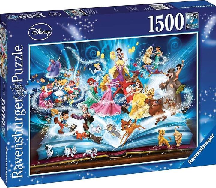 Immagine prodotto Ravensburger Il libro di fiabe magiche della Disney (1500 pezzi)