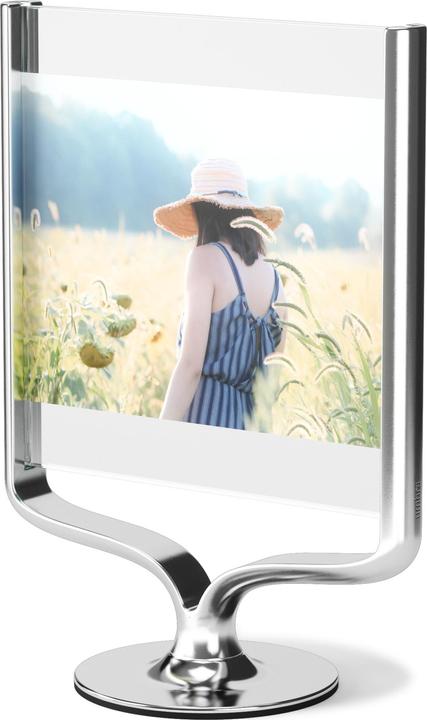 Produktbild Umbra Tischbilderrahmen WISHBONE verchromt (13 x 18 cm, 10 x 15 cm)