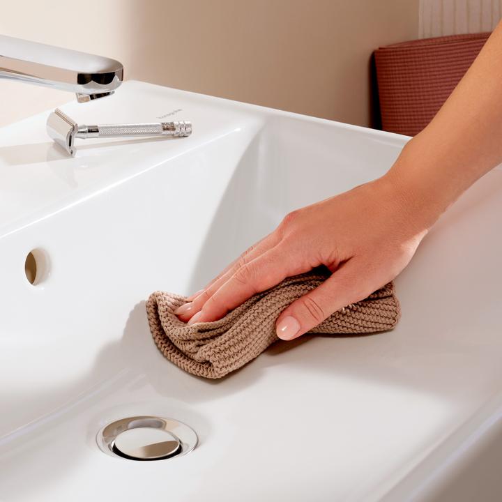 Immagine prodotto hansgrohe Xanuia Q lavabo, senza foro per rubinetto, con troppopieno, 500x390 mm, SmartClean, bianco