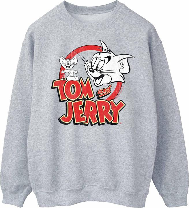 Produktbild Tom & Jerry Distressed Logo Sweatshirt (M)