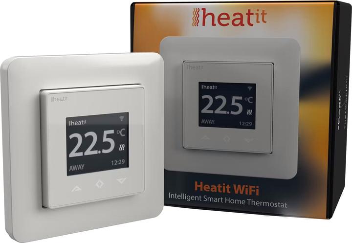 Actual product image Heatit Z-TRM3 thermostat 3600W 16A black