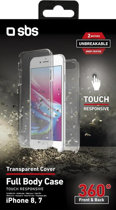 Image du produit SBS Housse de protection 360 (Apple iPhone 7, Apple iPhone 8)