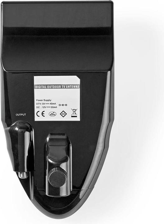 Produktbild Nedis Aktive HDTV-Antenne Aktiv Verbindungstyp: F-Stecker FM/UHF/VHF Empfangsbereich: 0-50 km LTE700 (40 dB, DVB-T / -T2, LTE)