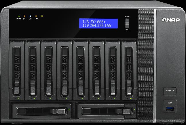 Image du produit QNAP Tvs-Ec1080+ Lecteur De Disque Dur