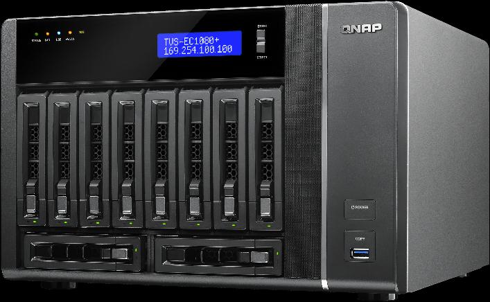 Image du produit QNAP Tvs-Ec1080+ Lecteur De Disque Dur