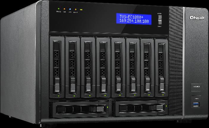 Image du produit QNAP Tvs-Ec1080+ Lecteur De Disque Dur