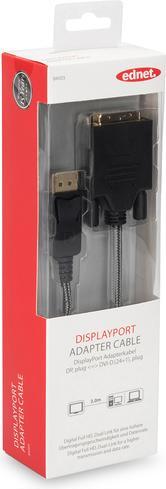 Image du produit ednet DisplayPort — DVI (3 m, DisplayPort, DVI)
