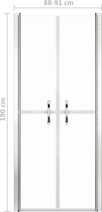 Actual product image VidaXL Riannon (91 cm, 91 cm, 190 cm)