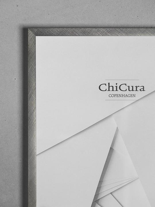 Actual product image ChiCura Alu Frame - Glass (50 x 70 cm)