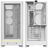 Actual product image Montech HS01 (weiss, Tempered Glass)
