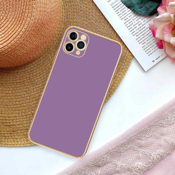 Produktbild Cadorabo Hülle für Apple iPhone 12 PRO MAX im TPU mit Kameraschutz LM130 Style (Apple iPhone 12 Pro Max)
