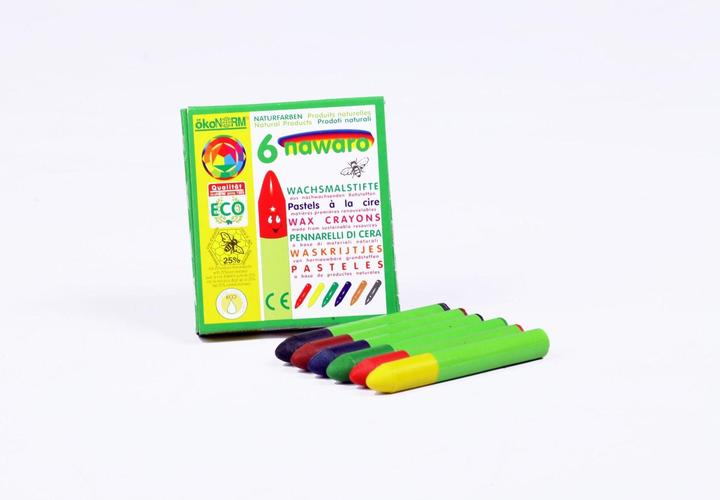 Actual product image ÖkoNorm Wax crayons (6 colours, 6 x)