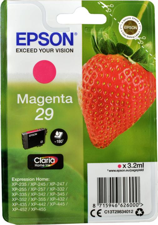 Actual product image Epson 29 Claria Home (M)