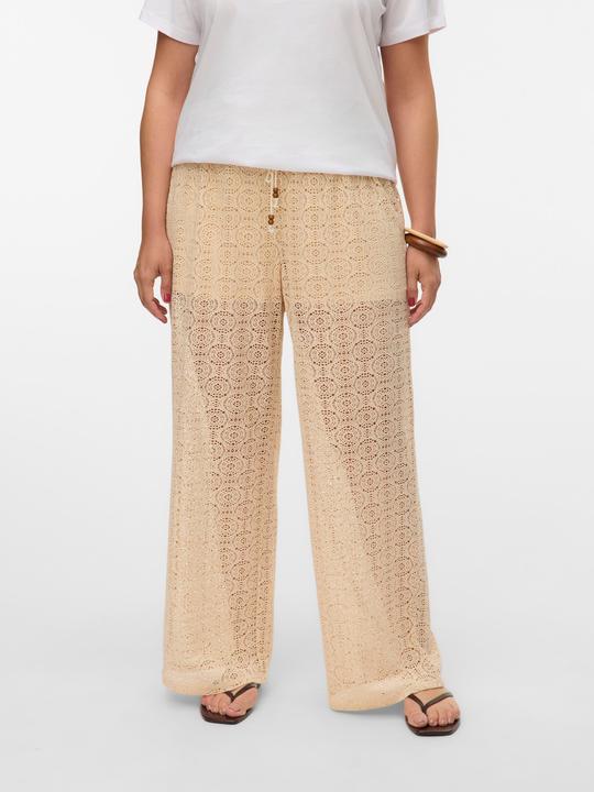 Actual product image Vero Moda VMCMAYA Mittlere Taille Hose Hose mit weitem Beinschnitt (S)