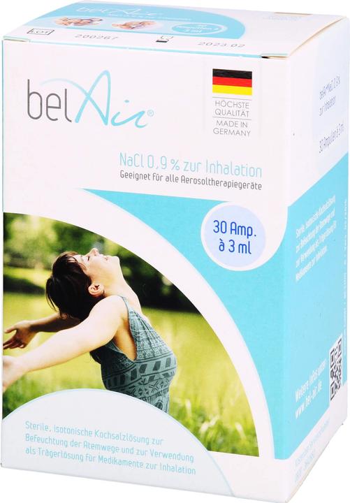Produktbild Inqua belAir NaCl 0,9 % Inhalationslösung, 30X3 ml AMP