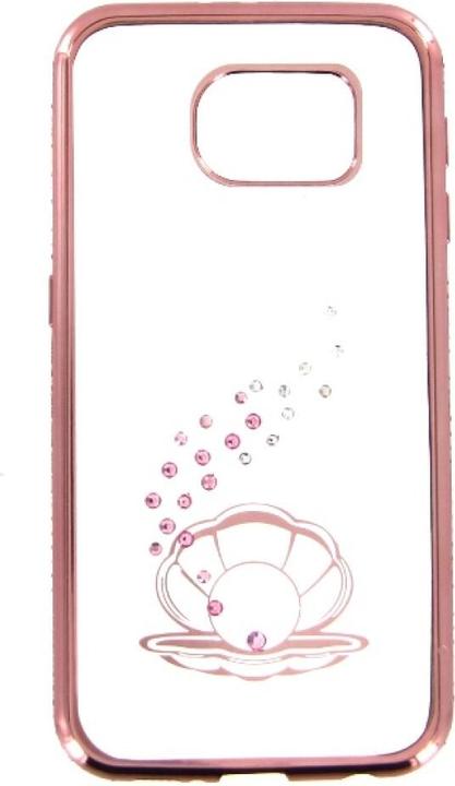 Produktbild OEM TPU Case Bling für Samsung S6 Seashell - rose gold (Samsung Galaxy S6)