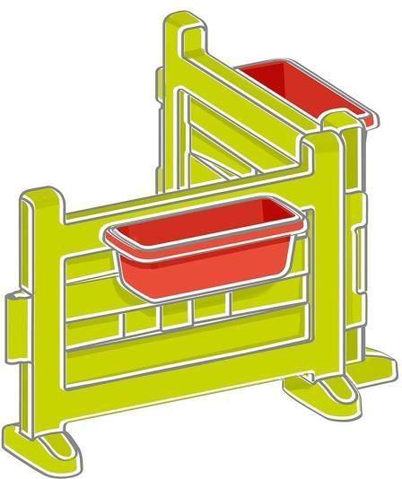 Image du produit Smoby Clôture de jardin avec jardinières