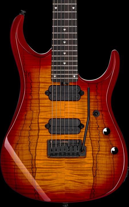Image du produit Guitare électrique,JP157,7-cordes,Spalted Maple,DiMarzio,Blood O. B. (Guitare électrique)