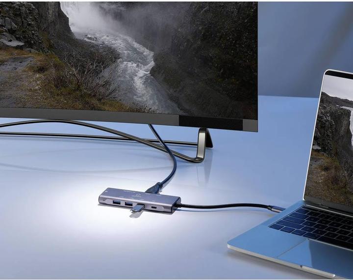 Actual product image Renkforce RF-DKS-904 (USB-C, 9 Ports)
