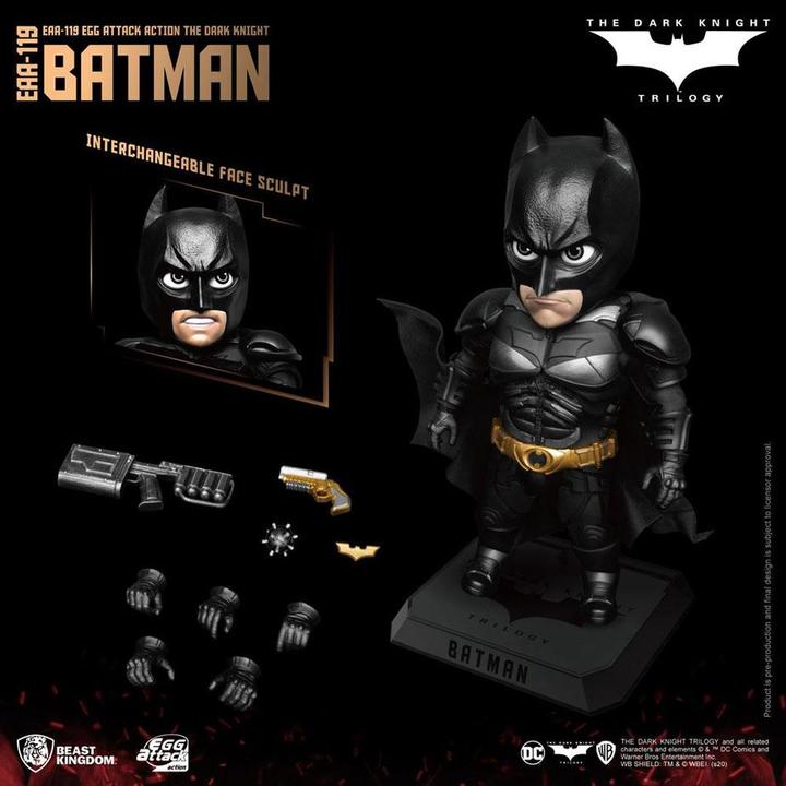 Image du produit Beast Kingdom DC Comics : The Dark Knight - Deluxe Batman 6 inch Action Figure