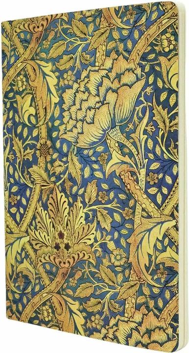 Produktbild Paperblanks Notizheft Morris Windstoss A4, blanko, mehrfarbig (A4, Blanko, Weicher Einband)