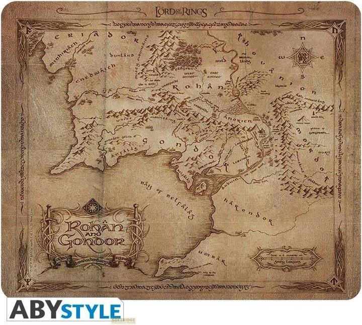 Produktbild ABYstyle LORD OF THE RINGS - Flexible mousepad - Rohan Gondor map