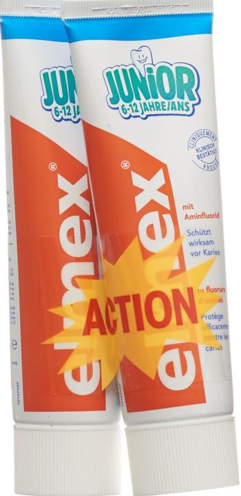 Image du produit Elmex Dentifrice Junior 6 - 12 ans (2x) (150 ml)