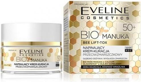 Produktbild Eveline Bio Manuka 50+ Tightening Anti-Wrinkle Cream-Treatment On Day And Night 50Ml (50 ml, 24h Creme)
