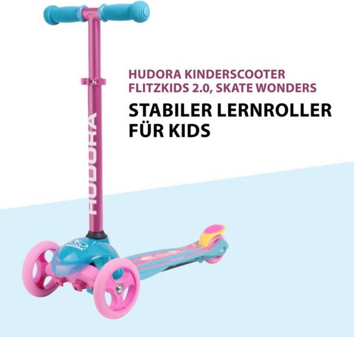 Produktbild Hudora Flitzkids 2.0 Skate Wonders