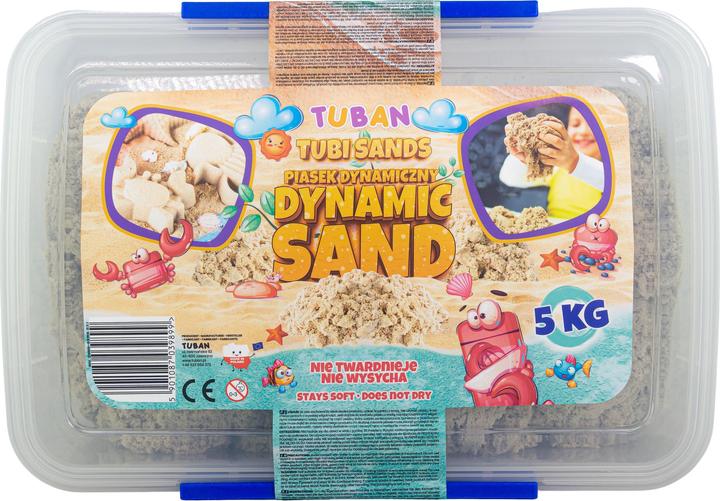Produktbild Tuban Dynamischer Sand 5kg im Karton, natur