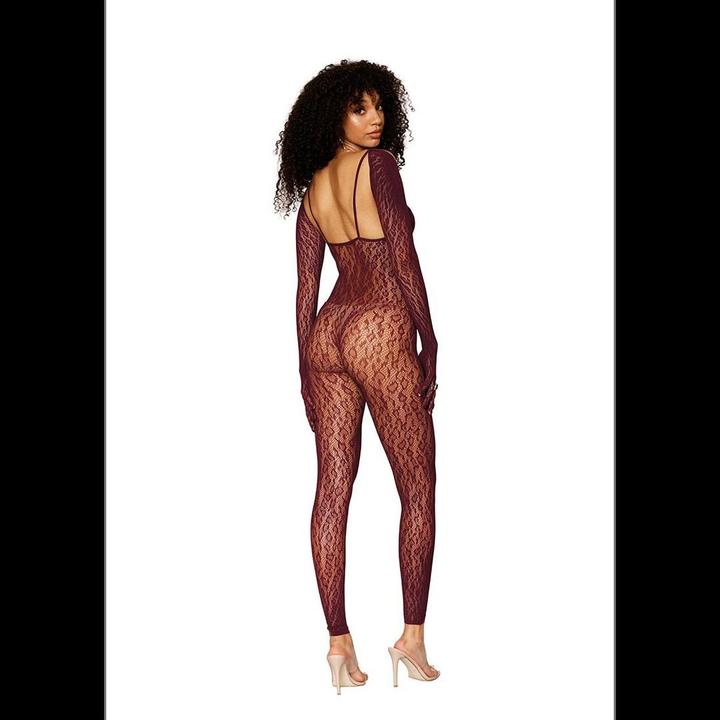 Produktbild Dreamgirl Catsuit Bodystocking and Shrug DiamondOne Size (One Size)