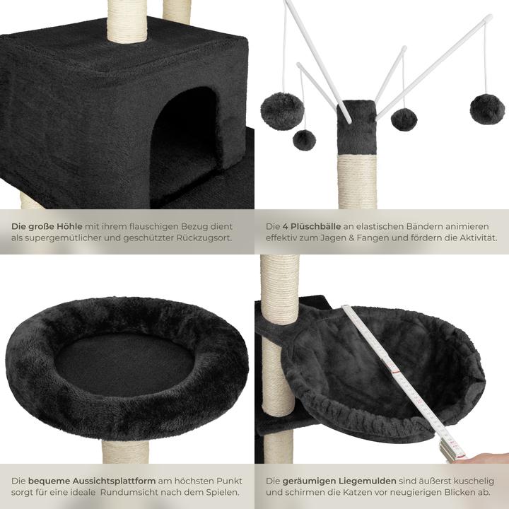 Actual product image tectake Lilou (165 cm, Black)