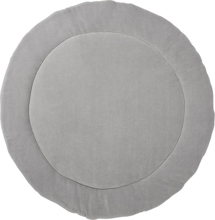 Produktbild Meyco Laufgittereinlage rond Knit basic grau melange (95 cm, 95 cm)
