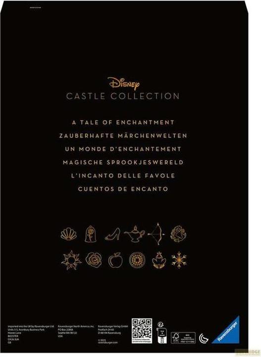 Produktbild Ravensburger Puzzle 12000257 - Snow White - 1000 Teile Disney Castle Collection Puzzle für (1000 Teile)