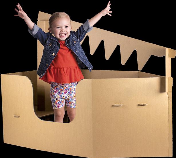 Produktbild Bins and Boxes Boot aus Karton