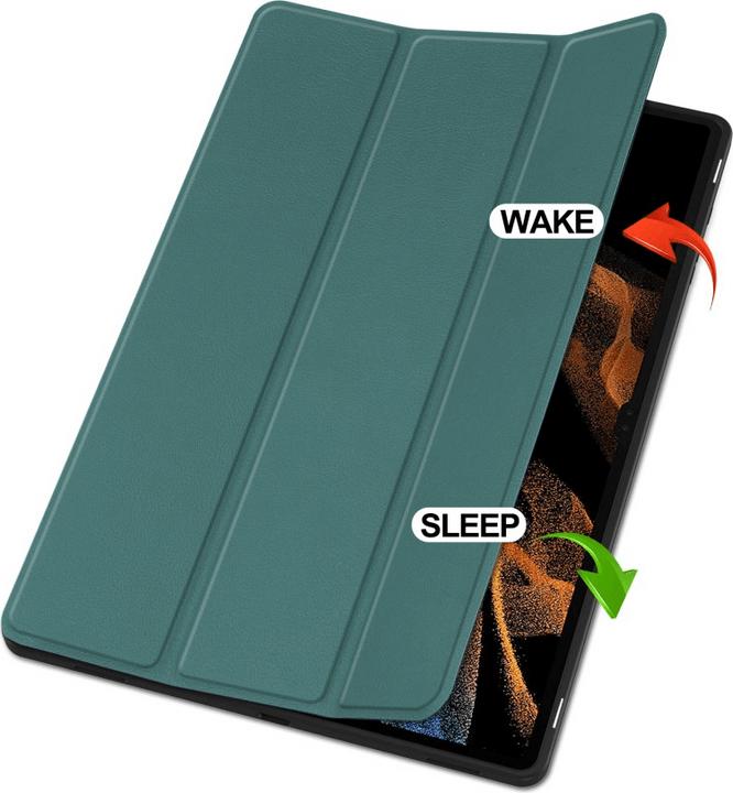 Actual product image Cover-Discount Galaxy Tab S10 Ultra - Smart Case Pencil Holder (Galaxy Tab S10 Ultra)