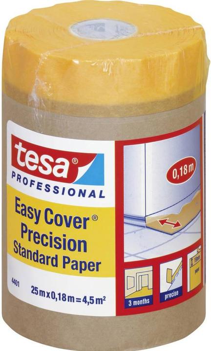 tesa Easy Cover Prec. Stand. Papier 25:180 (180 mm)