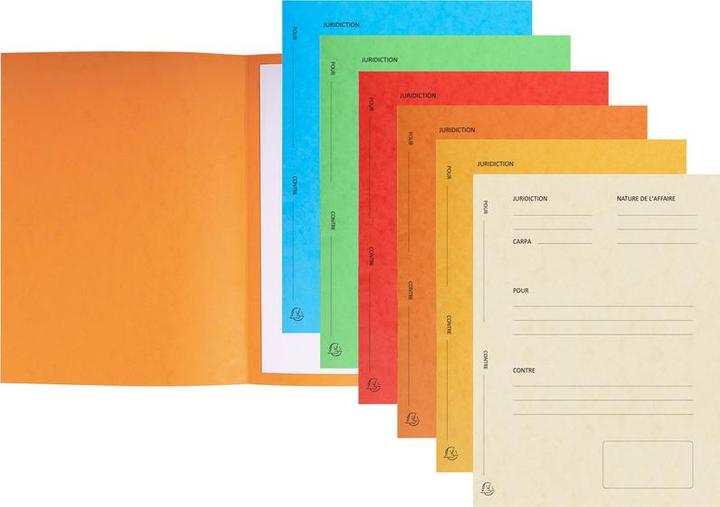 Image du produit Exacompta Fardes de classement - Couvertures de dossiers (25 x 32 cm, 25 x)