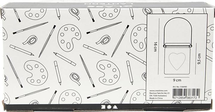 Produktbild Creativ Company Glasgefäss Kerze 9.5 x 9 cm 2 Stück (2 x)