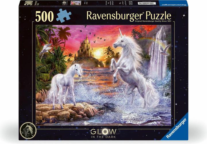 Produktbild Ravensburger Einhörner am Fluss (500 Teile)