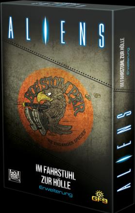 Actual product image Gale Force Nine Aliens "In the Elevator to Hell" Expansion - German (German)