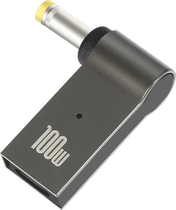 Actual product image Avizar ADA-100W-C028, USB-C / 4.8 x 1.7mm 100W Adapter (USB Type C, USB Type C)