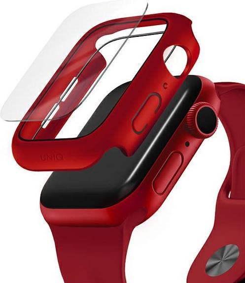 Actual product image Uniq etui Nautic Apple Watch Series 4/5/6/SE 40mm czerwony/red