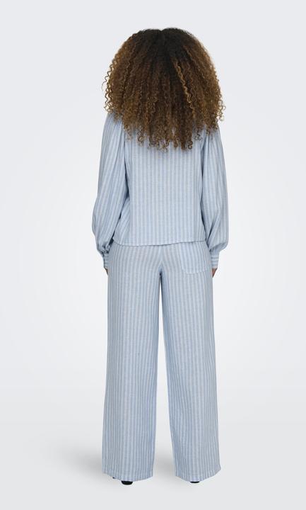 Produktbild Only Locker geschnitten Button-Down Kragen Puffärmel Hemd Hemd (XL)