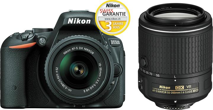 Image du produit Nikon D5500 Kit double zoom (APS-C / DX)