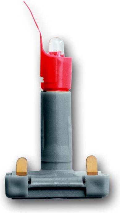 Actual product image Busch-Jaeger LED lighting insert 8380-12 with base 230V 0.5mA red