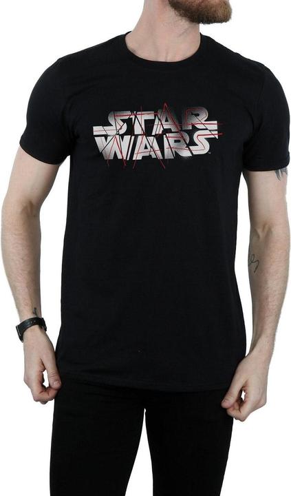 Actual product image Star Wars Mens The Last Jedi Spray Logo T-Shirt (XL)